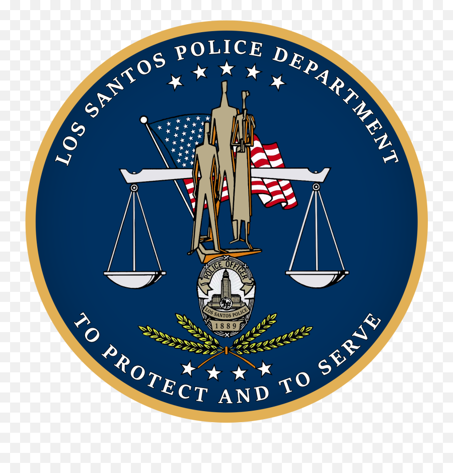 Los Santos Police Department - Government U0026 Leo Gta World Lapd Emoji,Gta 5 Logo