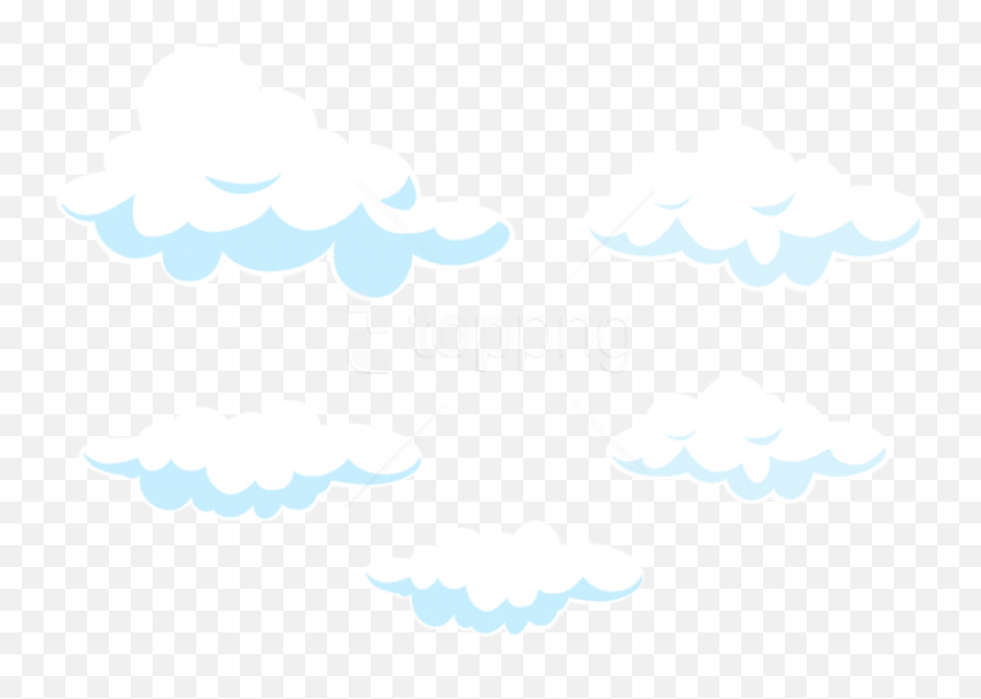 Free Png Download Cartoon Clouds Set - Cartoon Clouds Transparent Emoji,Clouds Transparent