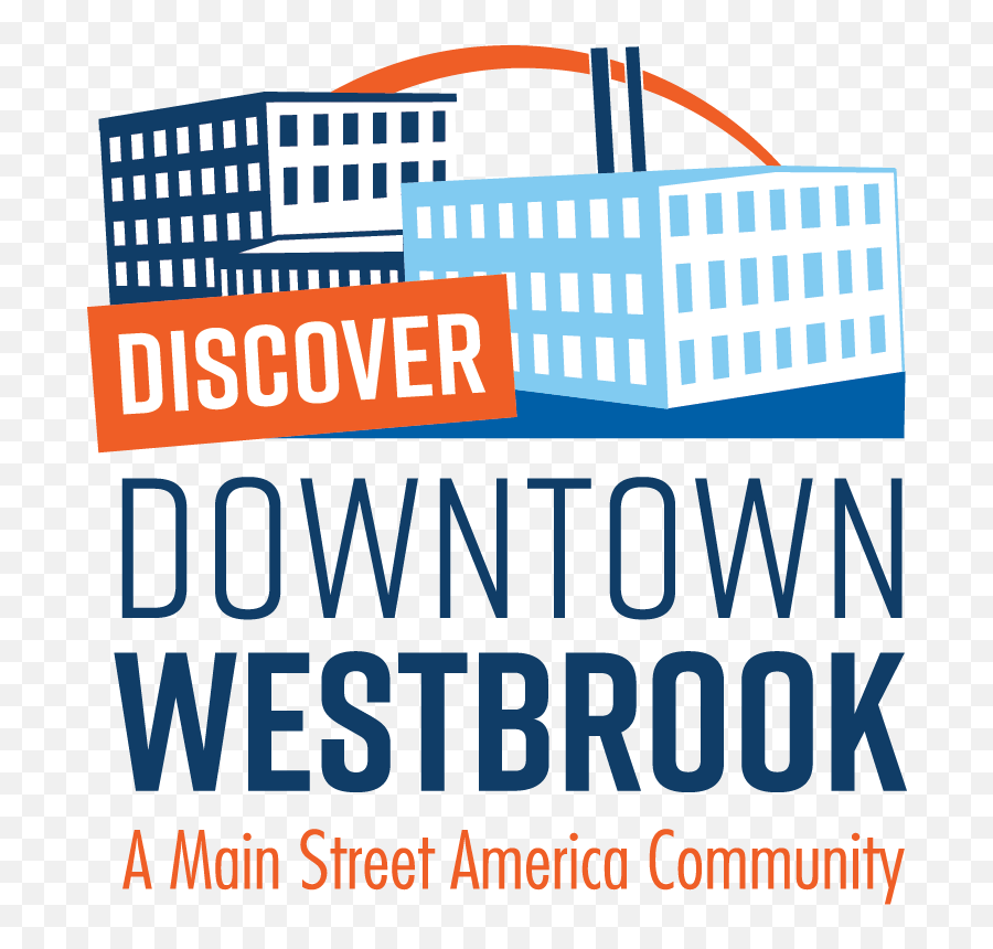Discover Downtown Westbrook - Vertical Emoji,Discover Logo