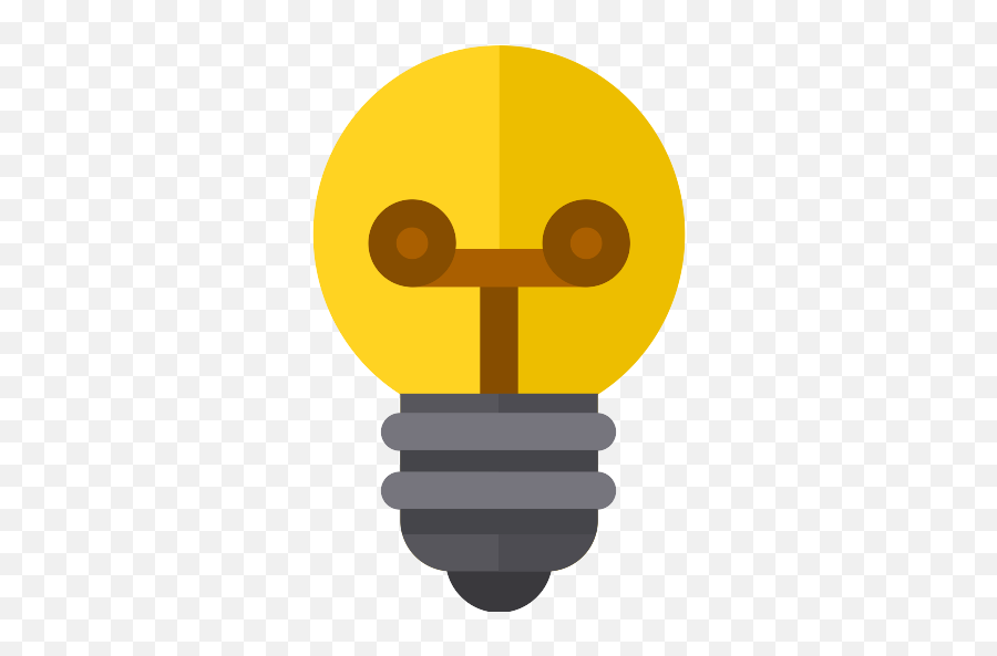 Idea Light Bulb Vector Svg Icon - Compact Fluorescent Lamp Emoji,Light Bulb Png