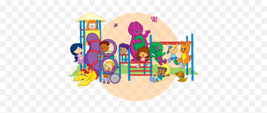 Barney Clip Art - Barney And Friends Birthday Full Size Emoji,Happy Birthday Friend Clipart