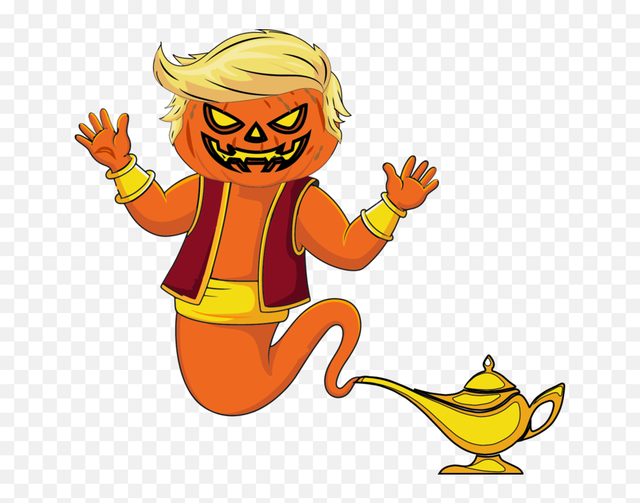 Genie - Alatrumpkinhalloween By Beel Digital Prints Shop On Emoji,Genie Clipart