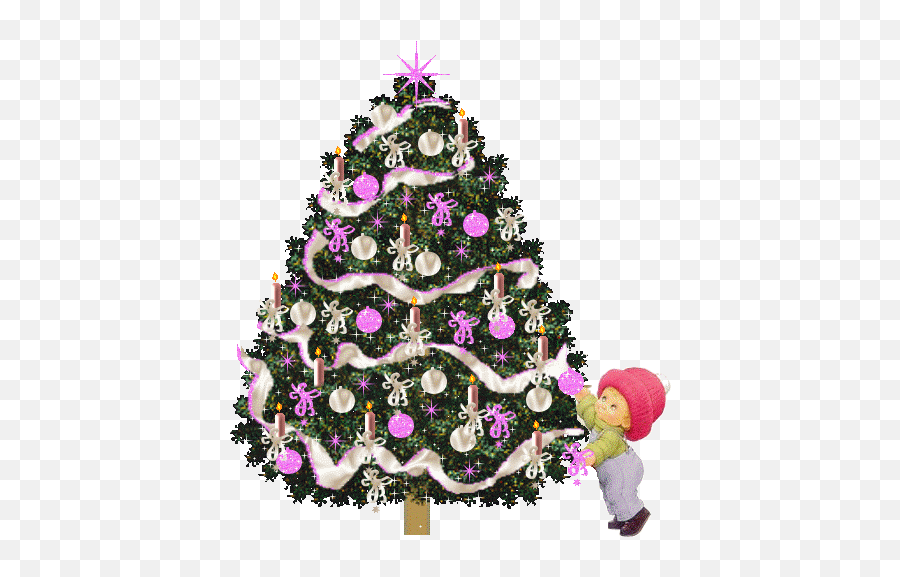 Christmas Trees Graphic Animated Gif - Graphics Christmas Emoji,Christmas Tree Gif Transparent
