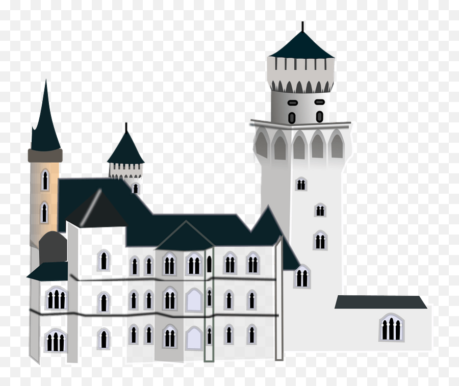 Neuschwanstein Castle Clipart Free Download Transparent Emoji,Castle Transparent Background