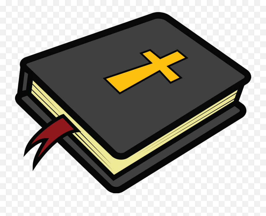 Bible Clipart Transparent - Clipart World Emoji,Cross And Bible Clipart