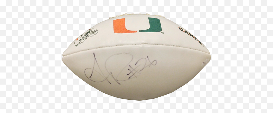 Sean Taylor Autographed Miami - Football Autographed Paraphernalia Emoji,Miami Hurricanes Logo
