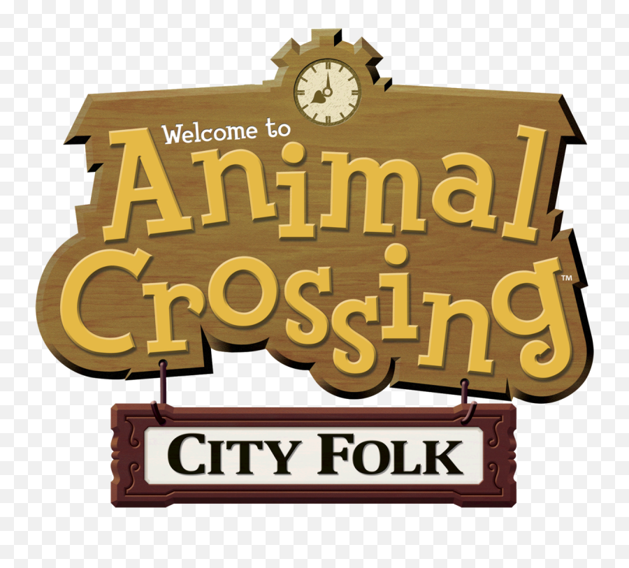 Animal Crossing City Folk Animal Crossing Wiki Fandom - Animal Crossing Ds Logo Emoji,Animal Logo