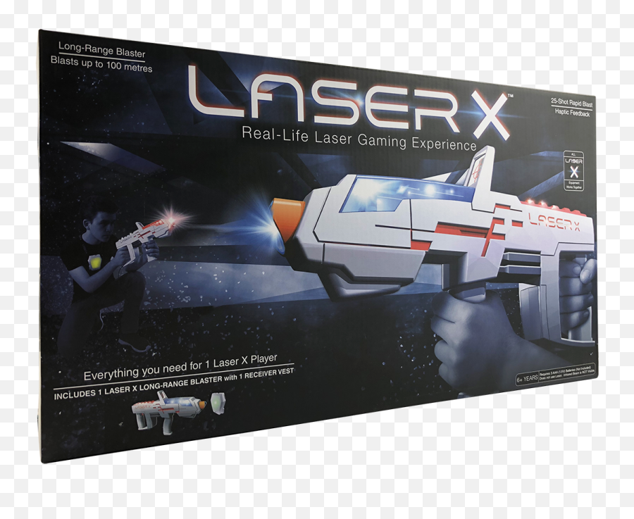 Download Laser X Long Range Blaster - Full Size Png Image Emoji,Laser Blast Png