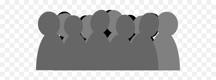 Crowd Png Picture Png Mart Emoji,Crowd Silhouette Transparent