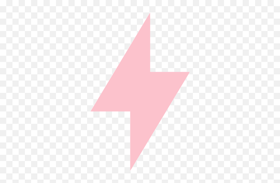 Pink Bolt Icon - Free Pink Lightning Bolt Icons Emoji,Lightning Gif Png