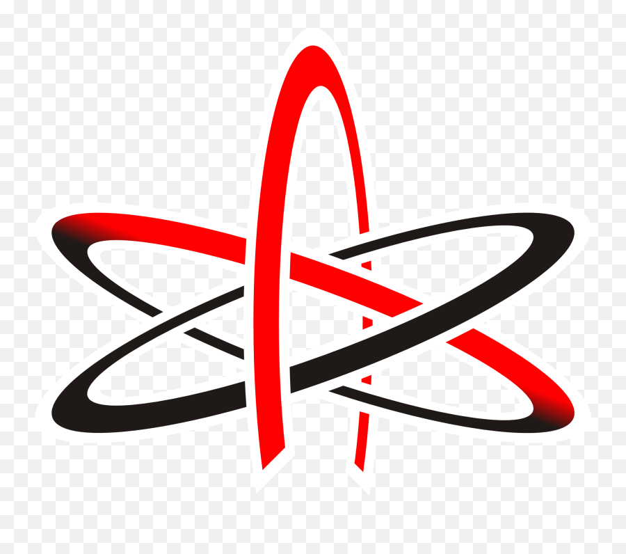 Atom Of Atheism Remixed Clipart - Atomo Emoji,Atom Clipart