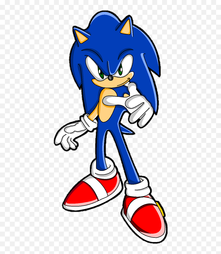 Classic Sonic Gif Transparent - Sonic The Hedgehog Classix Emoji,Sonic Transparent
