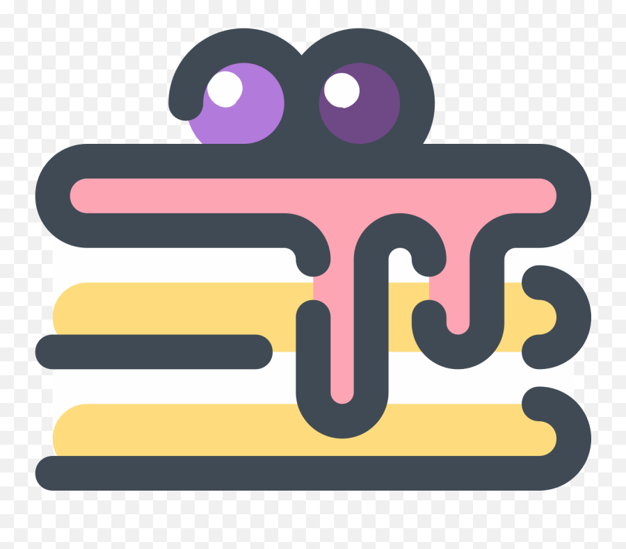 Pancakes Clipart Svg - Language Emoji,Pancakes Clipart