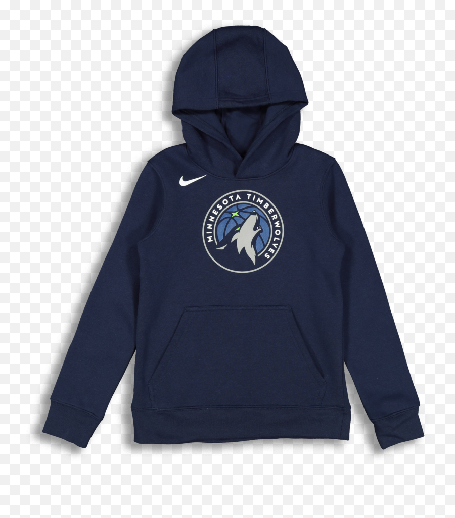 Nike Kids Minnesota Timberwolves Logo Essential Pull Over Hood Navy - Hooded Emoji,Minnesota Timberwolves Logo