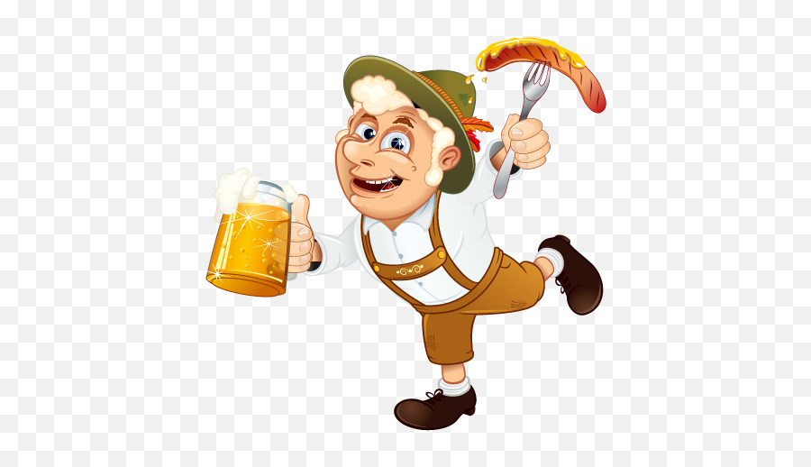 Library Of Beer Pretzel Brat Banner Free Download Png Files - German Beer Steins Cartoon Emoji,Oktoberfest Clipart