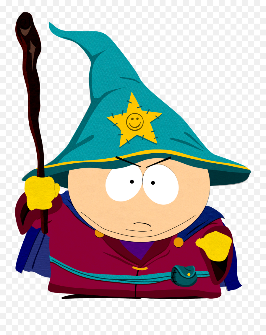 Download South Park Em Png - South Park Stick Of Truth Cartman Emoji,Wizard Png