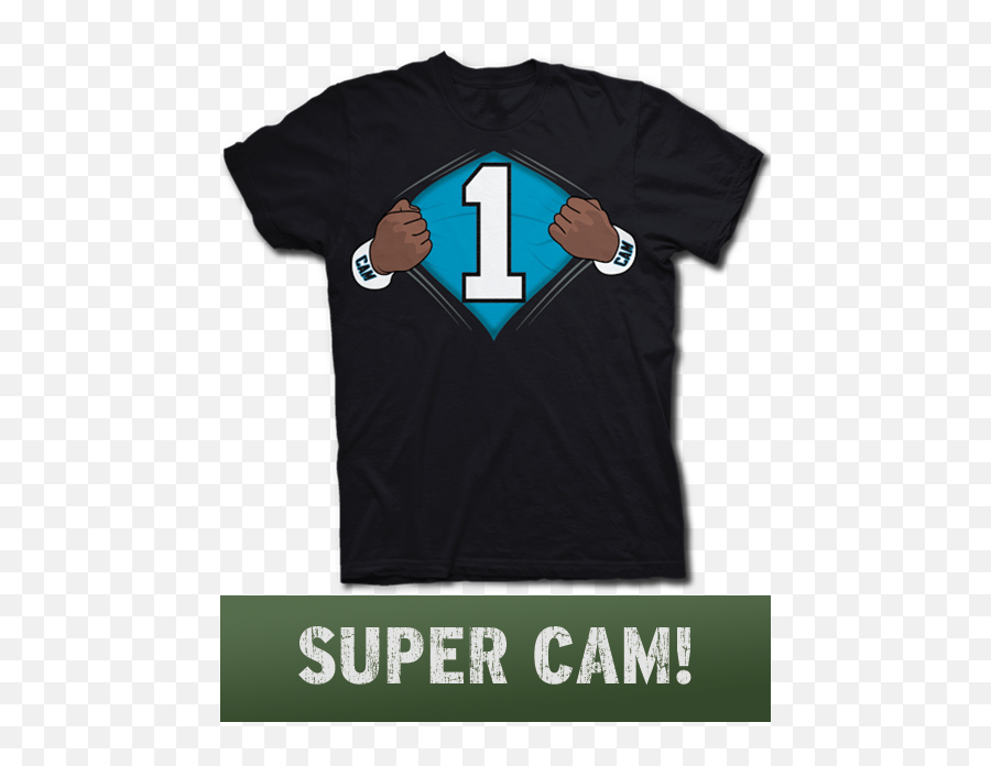 Cam Newton Superman Pose Carolina - Chicago Bears T Shirt Ideas Emoji,Carolina Panther Logo