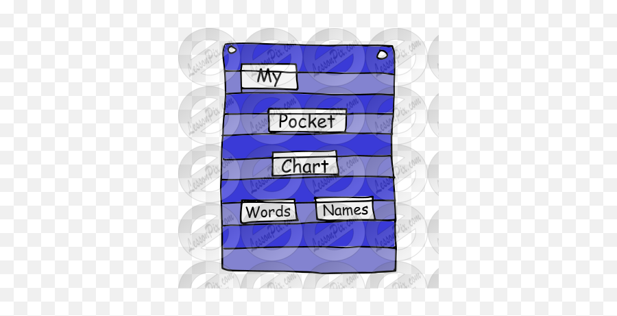 Pocket Chart Picture For Classroom Therapy Use - Great Horizontal Emoji,Chart Clipart