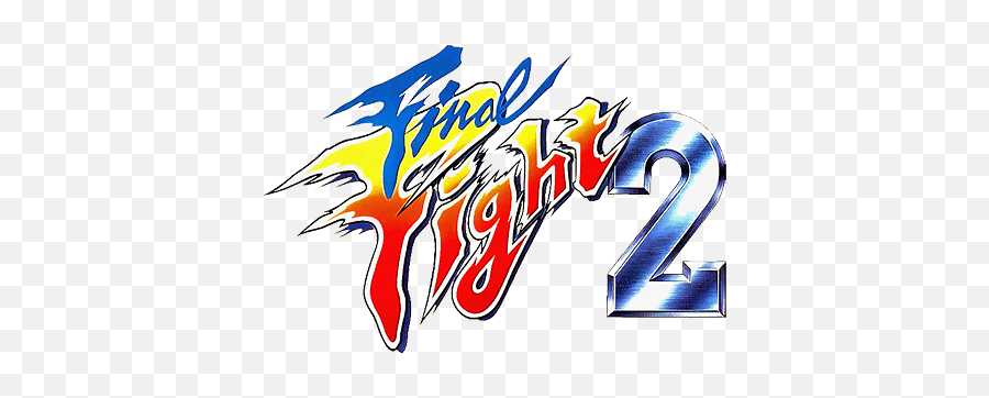 Fight Game Logo Cool Typography - Final Fight 2 Logo Png Emoji,Street Fighter 2 Logo