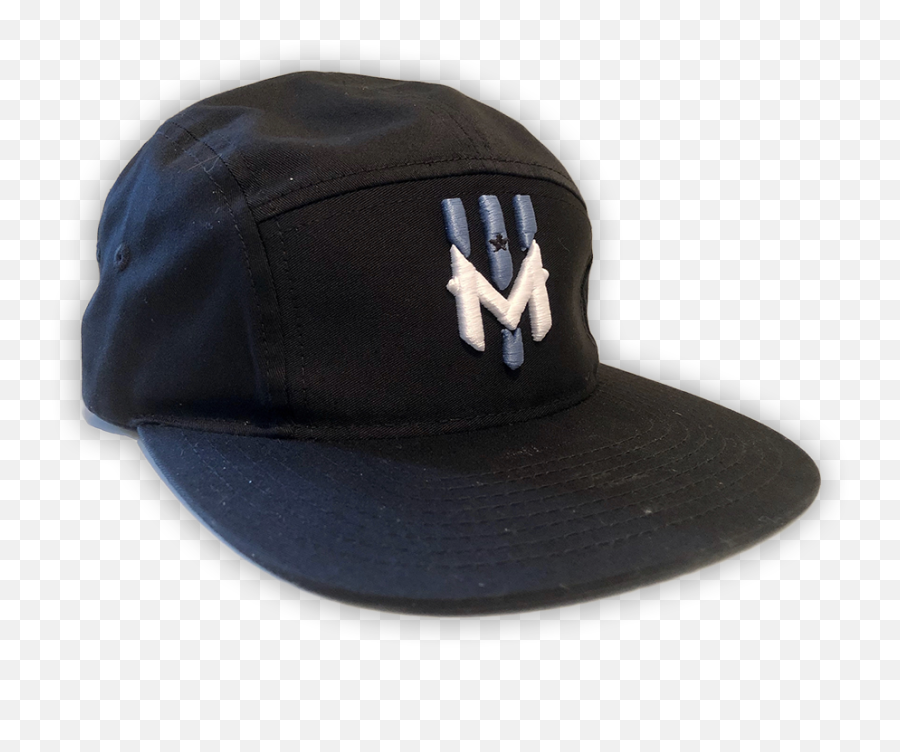 Wind Chill Five Panel Hat 3d Logo - Black For Baseball Emoji,3d Logo