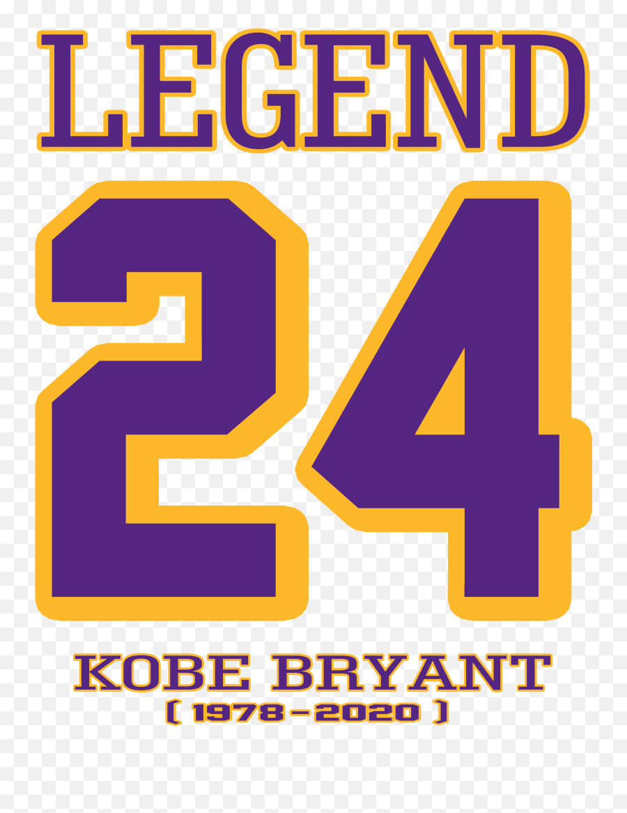 Rip Kobe Bryant Tshirt - Number Kobe 24 Png Emoji,Kobe Logo