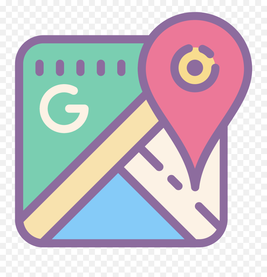 Google Maps Png Transparent - Google Maps Icona Rosa Emoji,Google Maps Logo