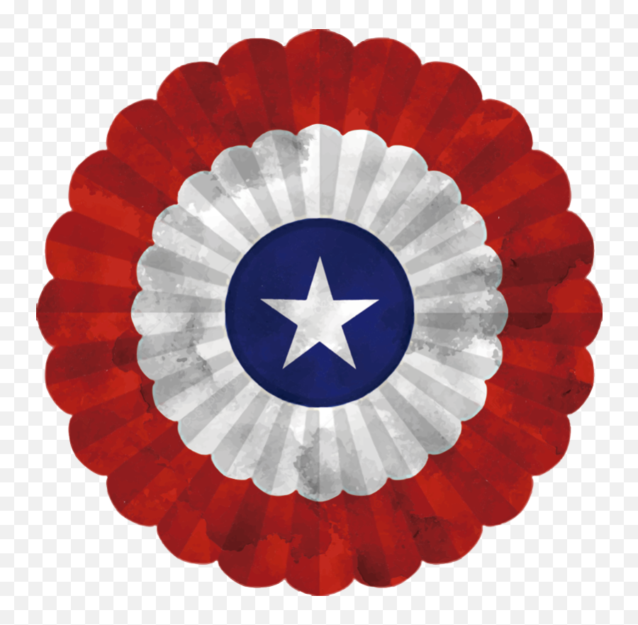 Cockade Of Chile Flag Decal Emoji,Chile Flag Png