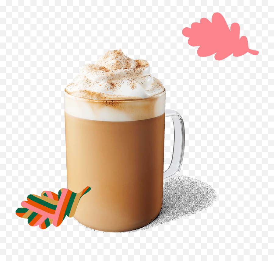 Featured Menu Starbucks Coffee Company Emoji,Fall Background Png