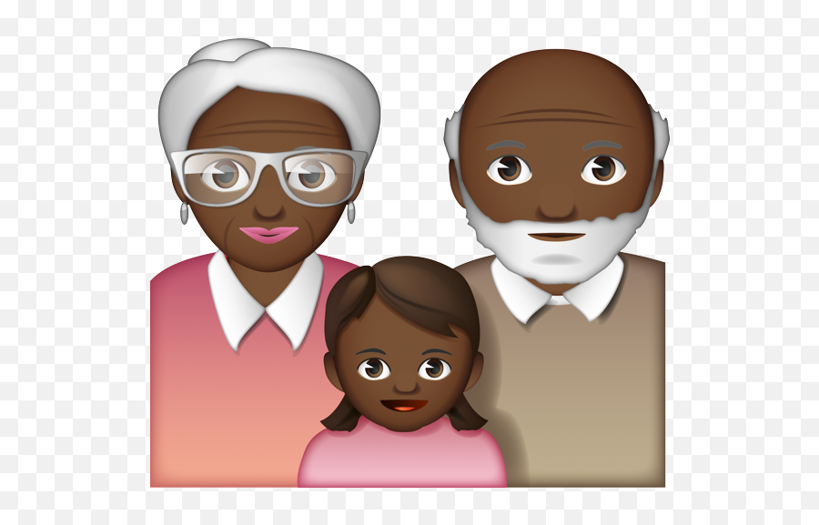 Emoji Family Of 5,Family Emoji Transparent