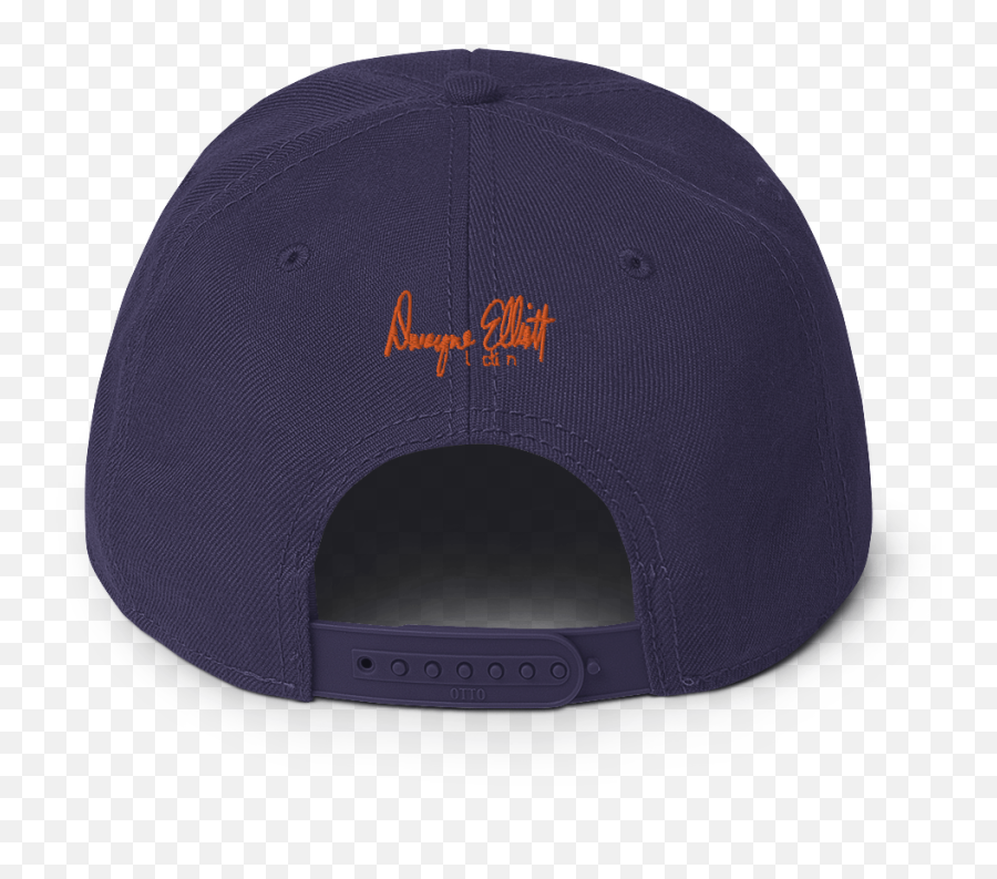 Dwayne Elliott Collection Snapback Hat - Orange Seahorse Logo Emoji,Seahorse Logo