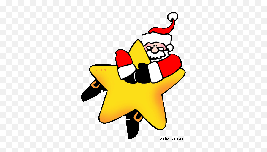 Christmas Star Clip Art Free Clipart - Clipart Christmas Star Animation Emoji,Christmas Star Clipart