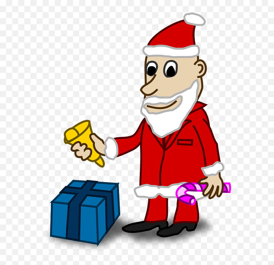 Comic Characters Santa Clipart Png Full Size Png Download - Comic Characters Emoji,Santa Clipart