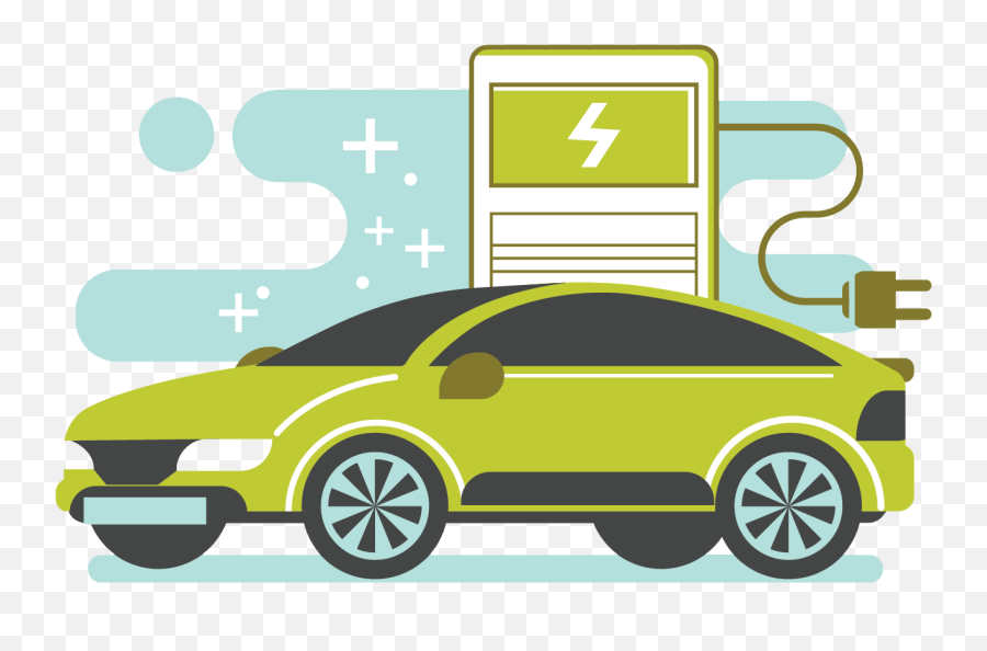 Electric Car Png - Transparent Electric Car Clip Art Emoji,Cars Png
