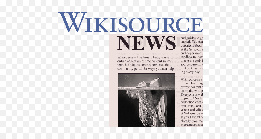Wikisource Newspaper - Language Emoji,Newspaper Png