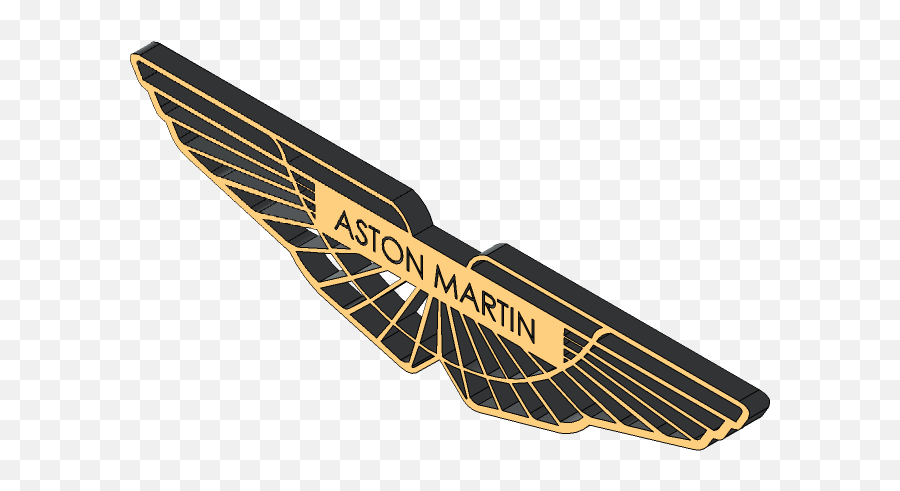 Aston Martin Logo - Transparent Aston Martin 3d Logo Emoji,Aston Martin Logo