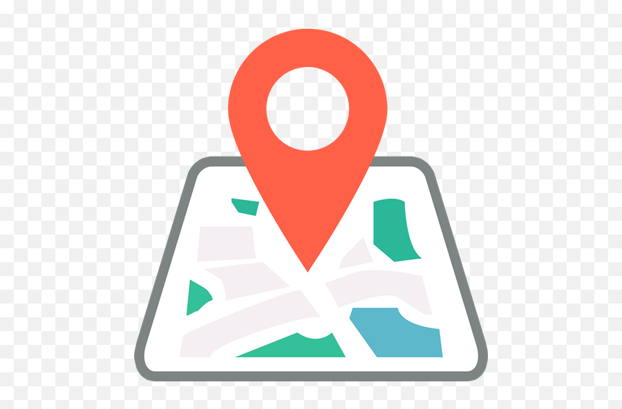 Map Free Icon Of Grap Icons - Gps Clipart Png Emoji,Map Logo