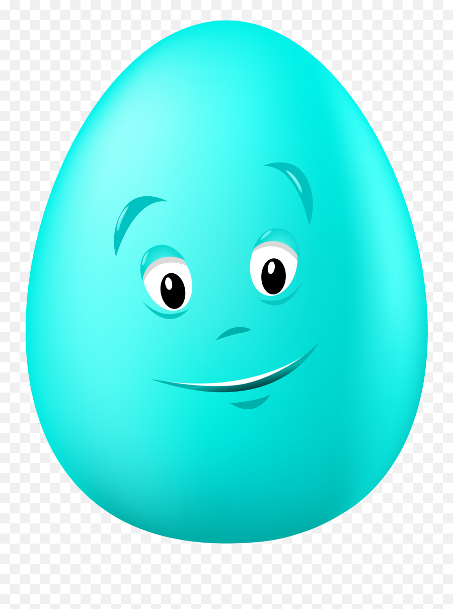 Seabird Report Card - Blue Easter Eggs With Face Emoji,Report Card Clipart