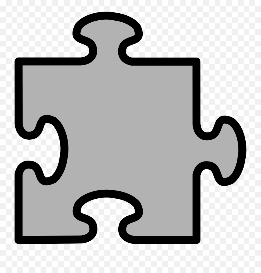 Png Jigsaw Puzzle Pieces Transparent Jigsaw Puzzle Clipart - Puzzle Pieces Emoji,Puzzle Piece Png