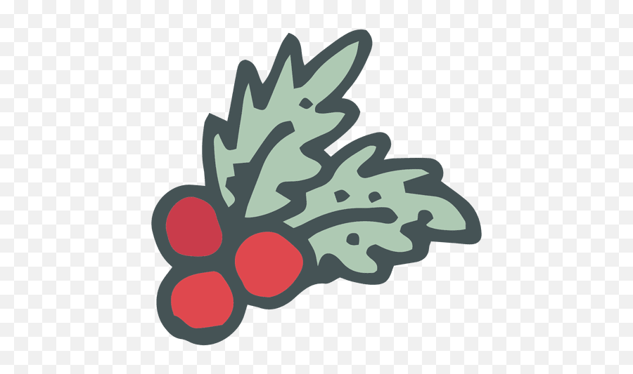 Mistletoe Drawing Cartoon Leaf Plant For Christmas - 512x512 Diamond Emoji,Transparent Plant