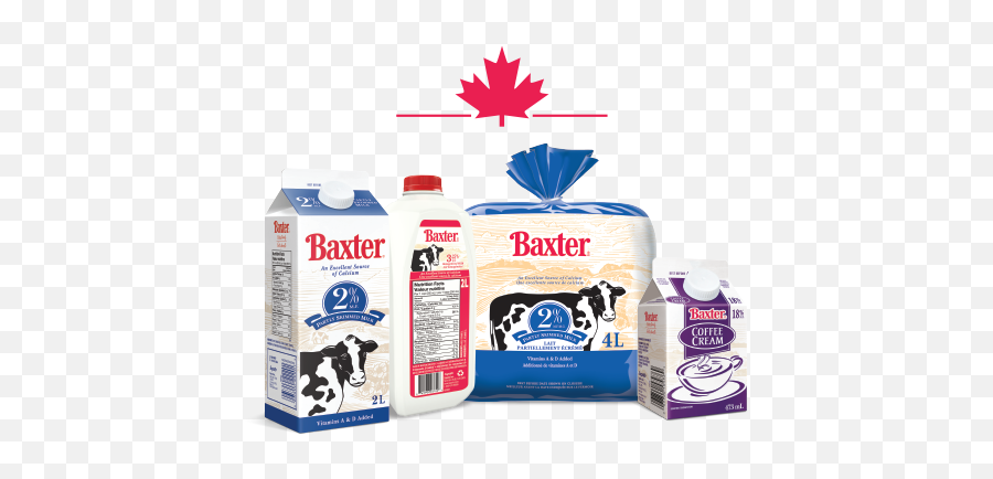 Dairy Products Available In Nb Baxter Milk - Baxter Milk Emoji,Baxters Logo