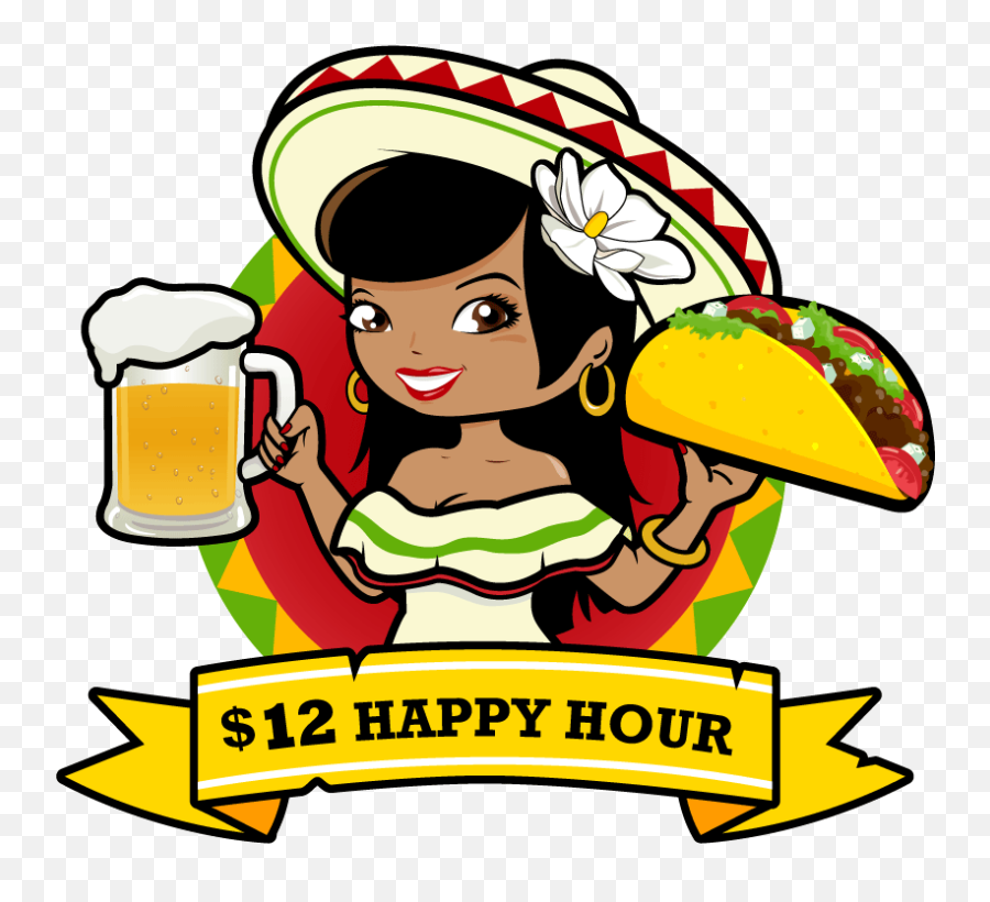 Mexicans Selling Tacos - Clipart Mexican Girl Png Emoji,Cute Taco Clipart