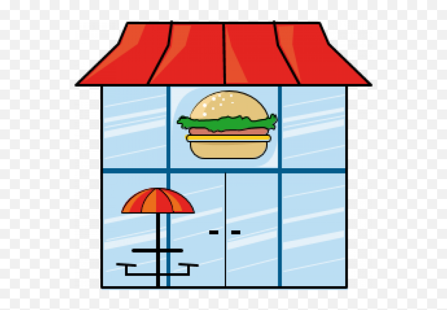 Fast Food Restaurant Clipart Transparent Images U2013 Free Png - Fast Food Restaurant Clipart Emoji,Restaurant Clipart