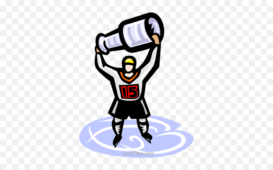 Ice Hockey Champions Royalty Free Emoji,Champion Clipart