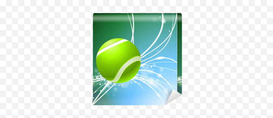 Tennis Ball On Abstract Modern Light Background Wallpaper Emoji,Tennis Ball Transparent Background