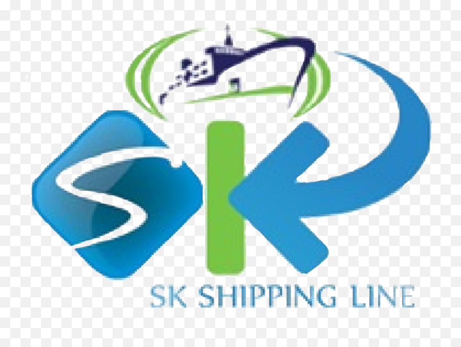 Sk Shipping Lines - Freight To The World Emoji,S K Logo
