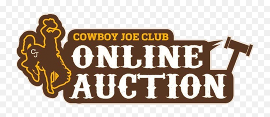 University Of Wyoming - Cowboy Joe Club 2020 Online Auction Emoji,Wyoming Cowboy Logo