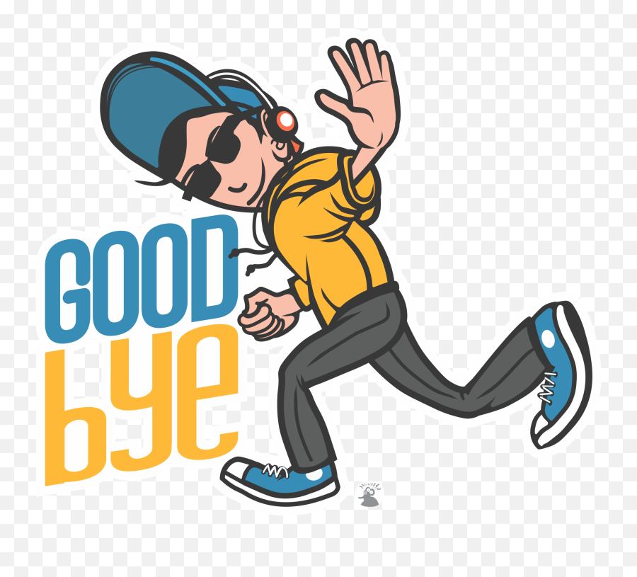 Share This - Good Bye Stickers Clipart Full Size Clipart Emoji,Stickers Clipart