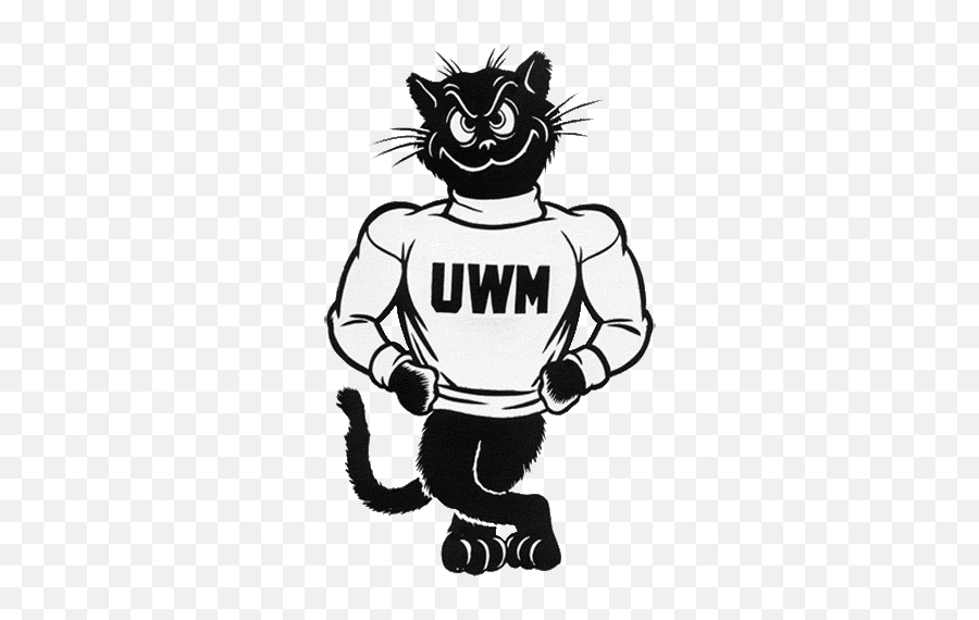 Wisconsin - Uw Milwaukee Mascot Old Emoji,Black Panther Logo