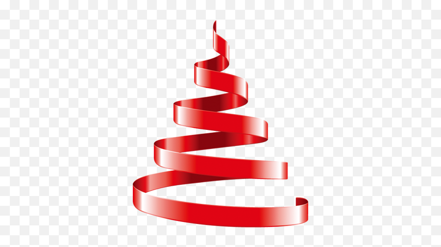 Christmas Tree Ribbon - Creative Christmas Png Download Emoji,Red Tree Png