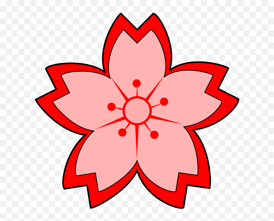 Cartoon Cherry Blossom Tree - Sakura Symbol Of Japan Emoji,Cherry Blossom Clipart